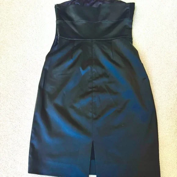 Diane Von Furstenberg Satin Mini Dress - Picture 13 of 15